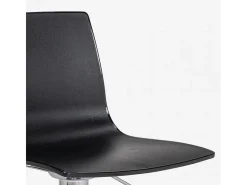 Taburete diseño mate altura regulable cocina bar Grand Soleil Imola Matt - Negro