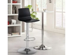 Taburete diseño mate altura regulable cocina bar Grand Soleil Imola Matt - Negro