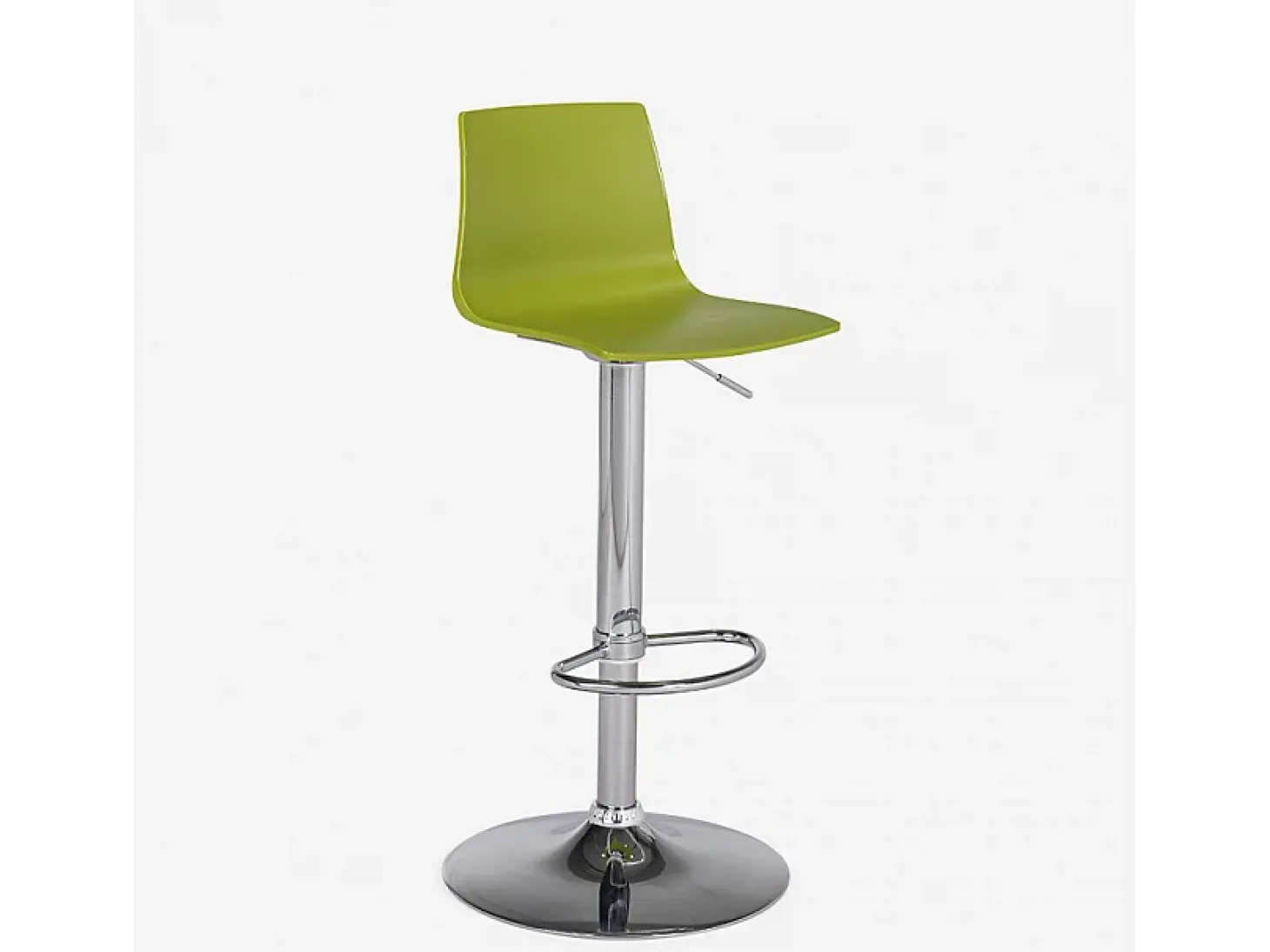 Taburete diseño mate altura regulable cocina bar Grand Soleil Imola Matt - Verde Anís