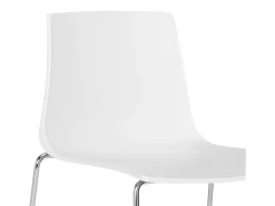 Taburete Para Bar y Cocina 64 cm Grand Soleil Mini Imola De Diseño - Blanco