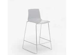 Taburete Para Bar y Cocina 64 cm Grand Soleil Mini Imola De Diseño - Gris