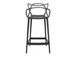 Taburete premium Beliano - Interior y exterior-Color Blanco-Altura del asiento 66 cm