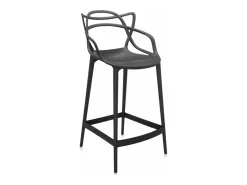 Taburete premium Beliano - Interior y exterior-Color Blanco-Altura del asiento 66 cm