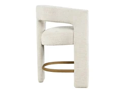 Taburete 61x89x57 cm beige Leith LET71HN