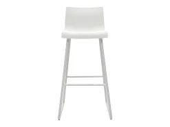 Taburetes de bar modernos blancos 76 cm (lote de 2) ONA