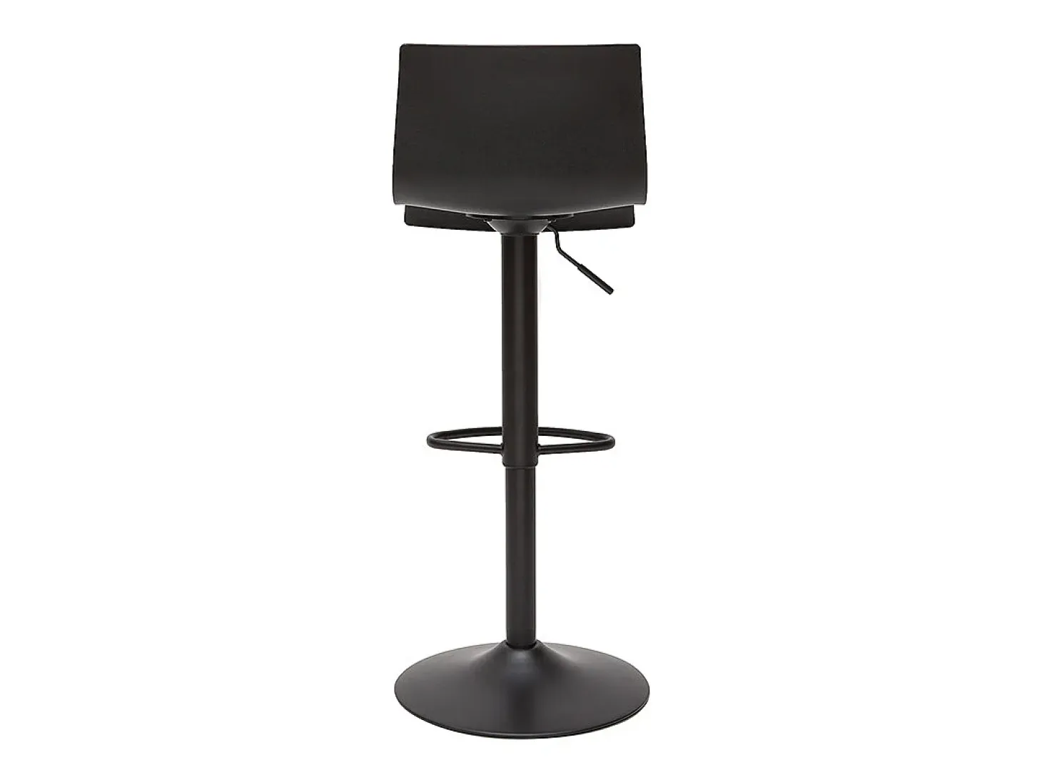 Taburetes de bar regulables en metal negro (lote de 2) ONA
