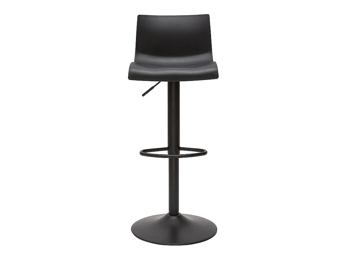 Taburetes de bar regulables en metal negro (lote de 2) ONA