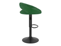 Taburetes de cocina 2 unidades terciopelo verde oscuro