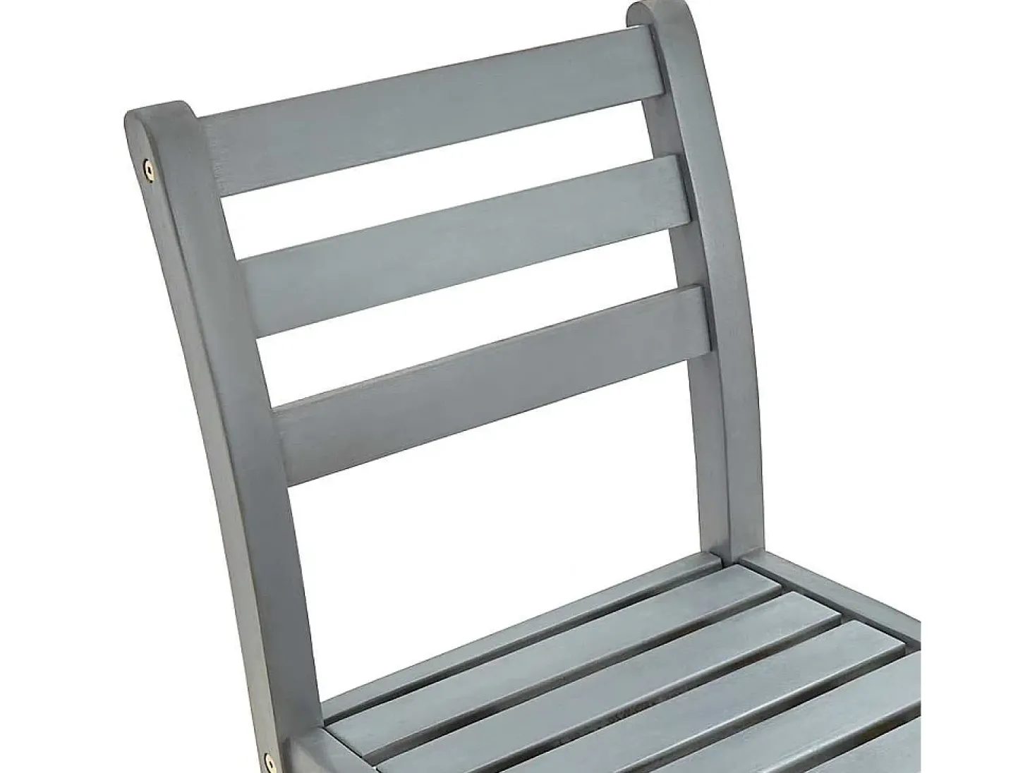 Taburetes de cocina 4 unidades madera maciza de acacia gris