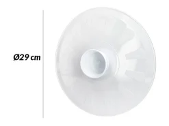 Tapa giratortillas Oryx PVC blanco Ø29 cm