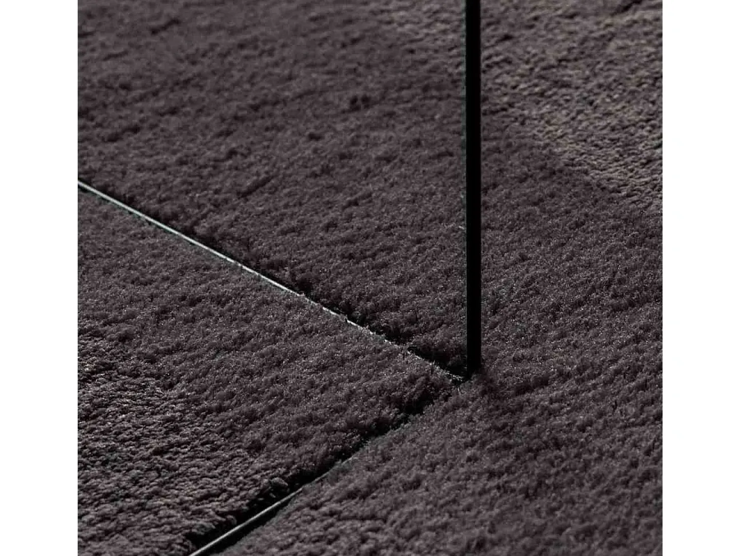 Tapiz HUARTE Antracita 160 x 230 cm Poliéster
