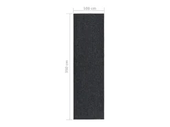Tapiz 100x350 cm Antracita