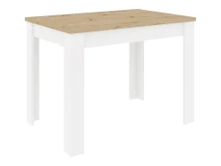 Tavolo cucina haaus Zeta, rovere Artisan/bianco, 102 x 69 x 75 cm