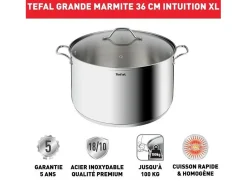 TEFAL Olla 36 cm acero inoxidable