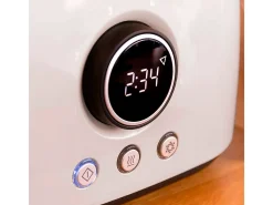 Tostador Cecotec ClassicToast 8000 Double 800W 2 ranuras pantalla digital beige