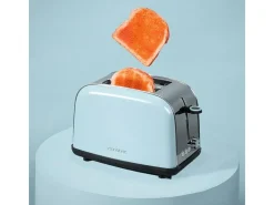Tostador Cecotec Toastin'Time 850W 2 ranuras + varillas superiores 7 niveles azul