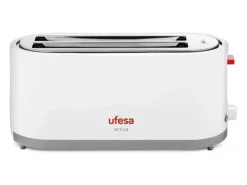 Tostador Ufesa TT7375 1400W 2 ranuras 7 posiciones blanco