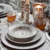 Vajilla 18 Piezas Frost Porcelana Gris