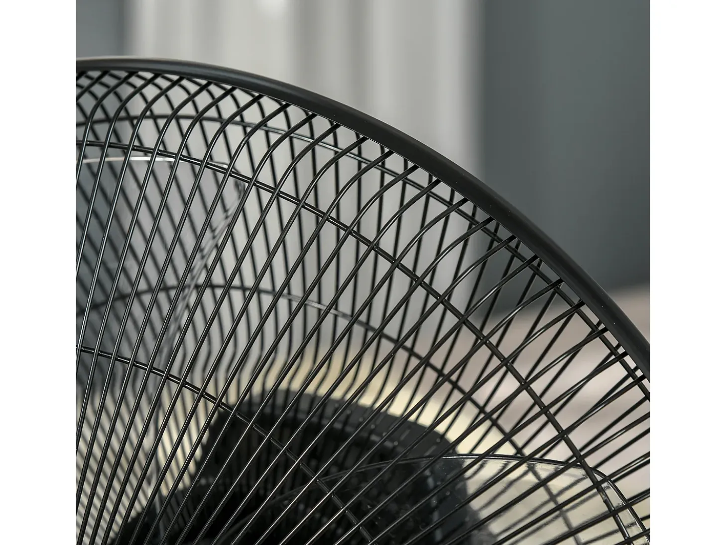 Ventilador con función nebulizador 90W, 3 modos, depósito de 31L, ruedas, mando a distancia, oscilante, negro (44,5x38,5x135cm)