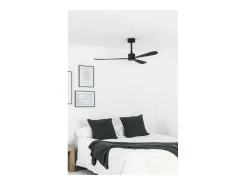 Ventilador Dc Amelia Negro Control Remoto Temporizador Faro