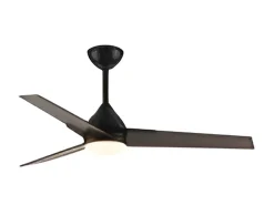 Ventilador Dc Argestes Marron Led 22w Con 3 Temperaturas Y Memoria