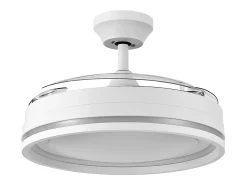 Ventilador Dc Cerrato Blanco Led 3 Temperaturas Con Memoria