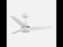 Ventilador Dc Jarama Blanco Led 20w Con Mando A Distancia