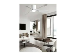 Ventilador Dc Kochi Niquel Led 3 Temperaturas Y Memoria De Color