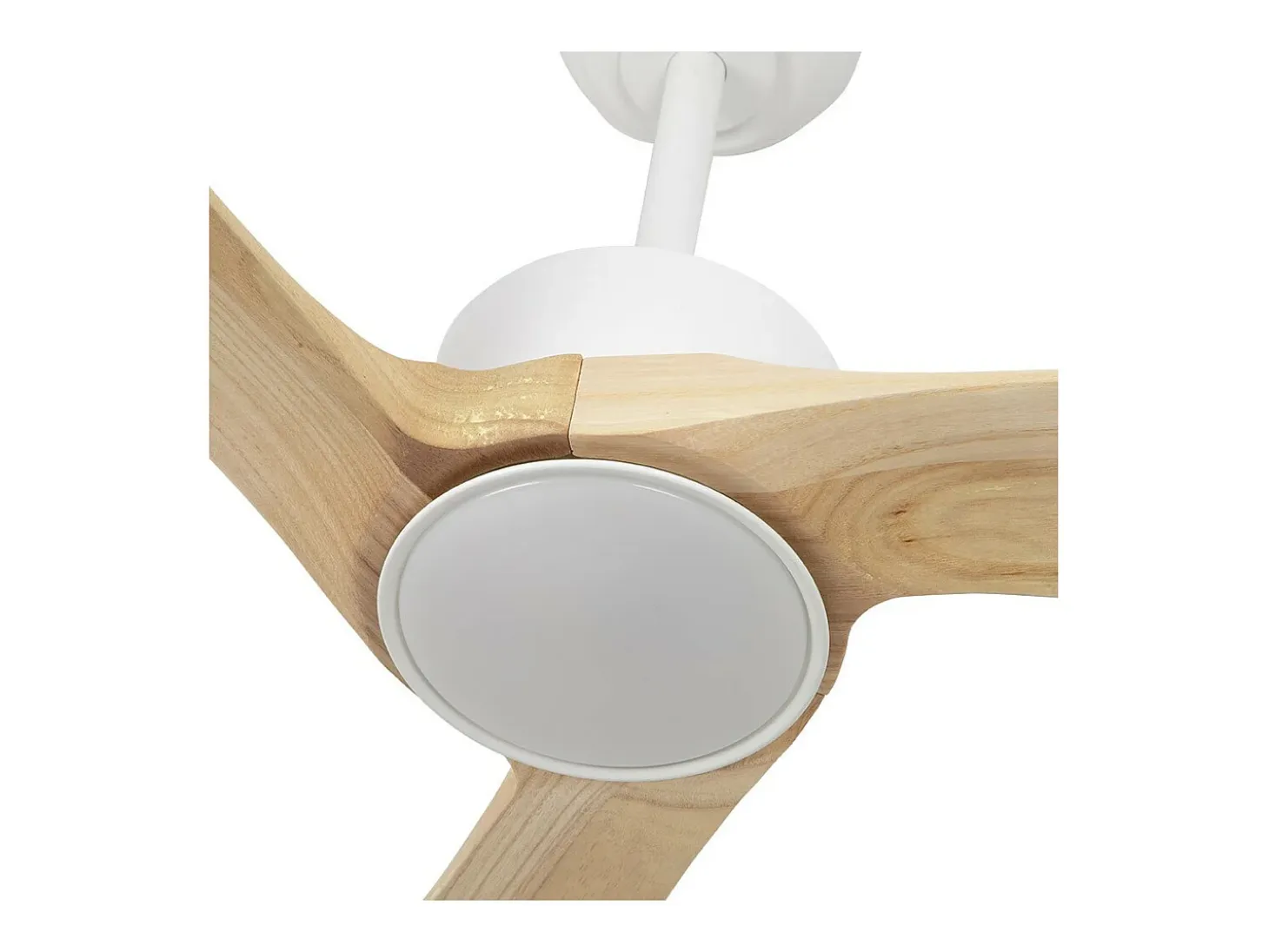 Ventilador Dc Orinoco Blanco Led Dimable Control Remoto