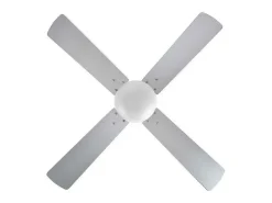 Ventilador Dc Sofia Niquel E27 Control Remoto