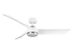 Ventilador Dc Tempel Blanco Led Cct Regulable Con Inverter
