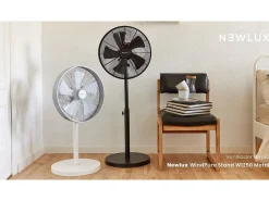Ventilador de Pie Smart 5 W1250 Blanco - Newlux