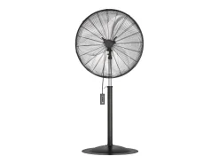 Ventilador de Pie Industrial SucceBuy, 3 Velocidades, 76 cm, Oscilante y Altura Ajustable