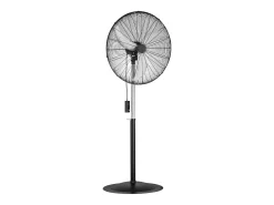 Ventilador de Pie Industrial SucceBuy, 3 Velocidades, 76 cm, Oscilante y Altura Ajustable