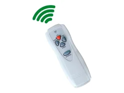 Ventilador de pie Svan SVP401600MOBA 40W 3 aspas mando a distancia blanco