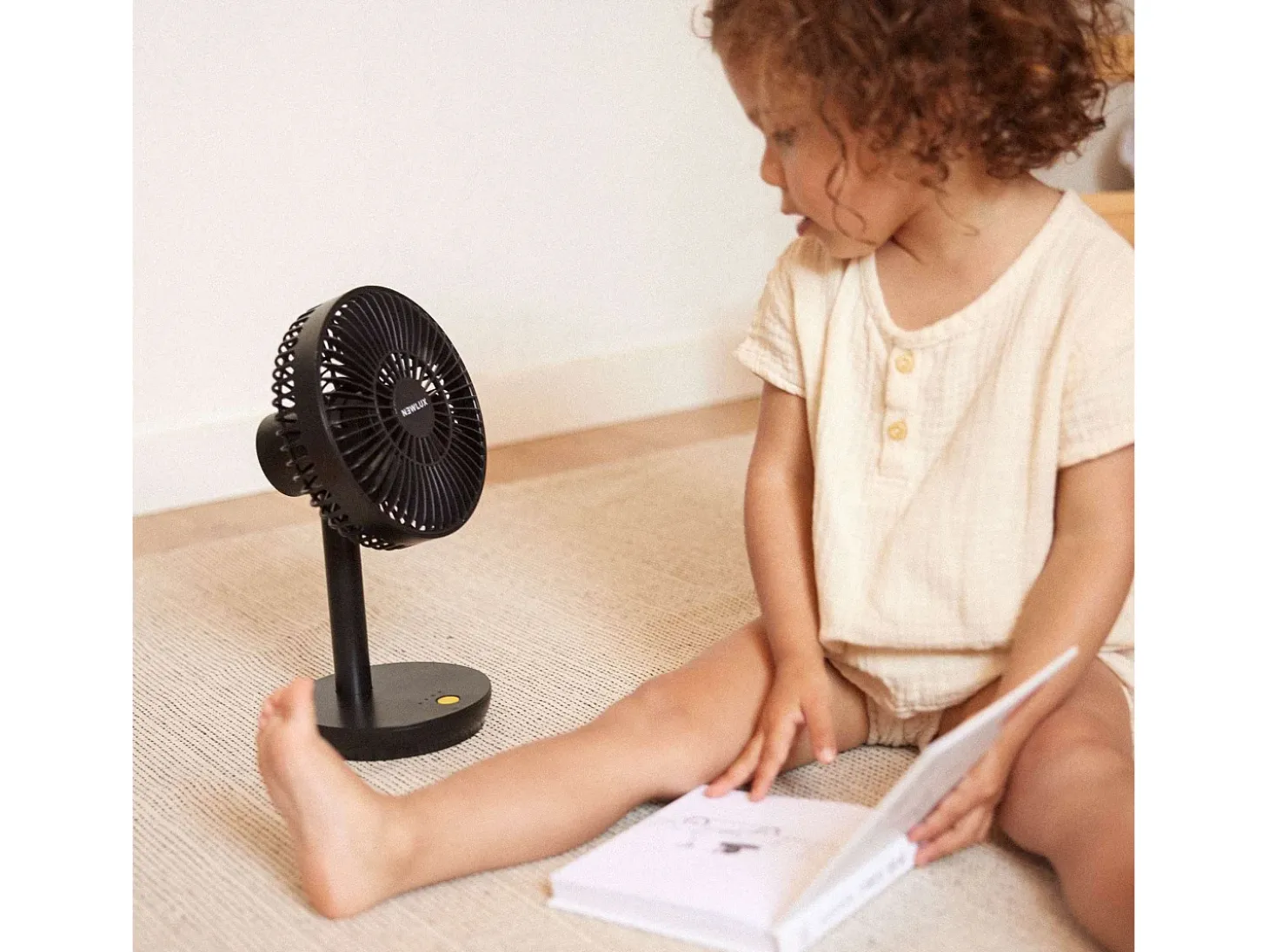 Ventilador de Sobremesa USB Desk W300 Negro - Newlux
