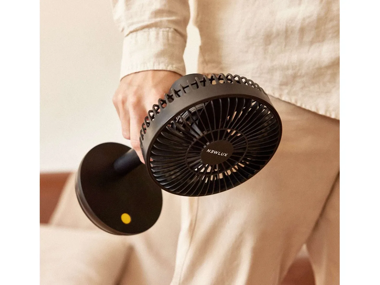 Ventilador de Sobremesa USB Desk W300 Negro - Newlux