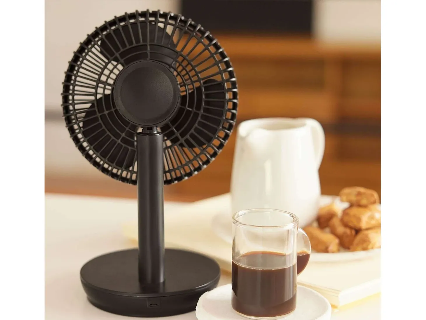 Ventilador de Sobremesa USB Desk W300 Negro - Newlux