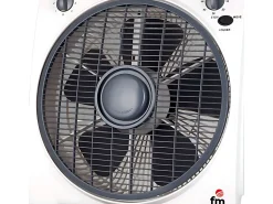 Ventilador de suelo BF4 45W 4 aspas 3 potencias blanco Ø30 cm