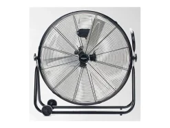 Ventilador de Suelo Industrial Hurricane 140W Ø60cm Negro Bastilipo