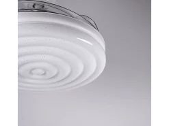 Ventilador de techo Arcos Bel Air 72W 4 aspas retráctiles mando a distancia blanco Ø108 cm