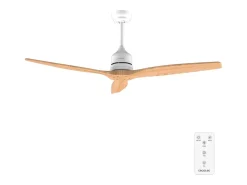 Ventilador de techo Cecotec EnergySilence Aero 5270 40W blanco/madera Ø132 cm