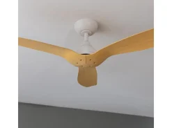Ventilador de techo Cecotec EnergySilence Aero 5200 35W 3 aspas con mando a distancia blanco Ø132 cm