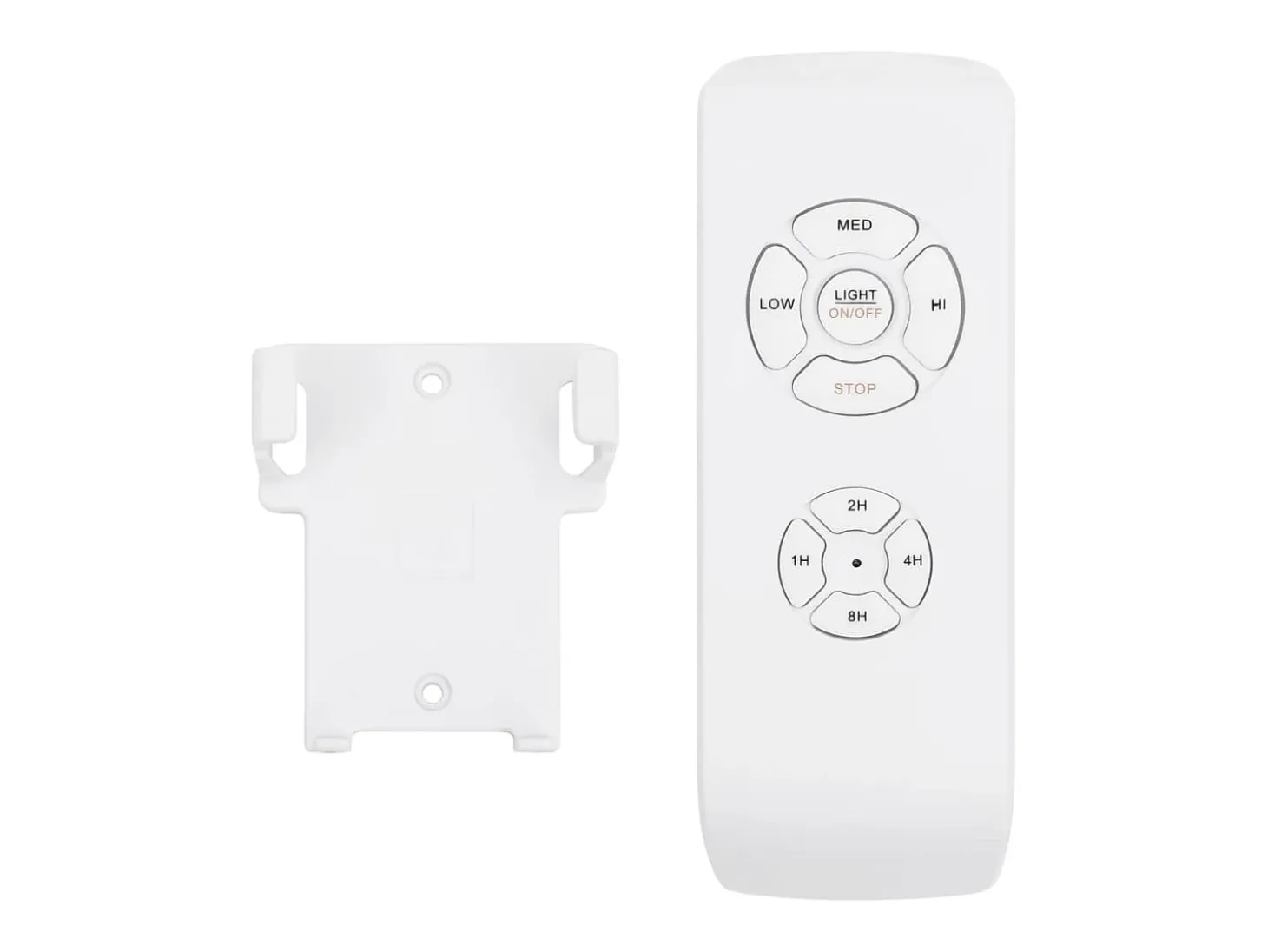 Ventilador de techo con luz con mando marrón oscuro 108 cm