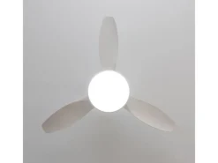 Ventilador de techo EnergySilence 4800 36W 3 aspas con mando a distancia blanco Ø120 cm