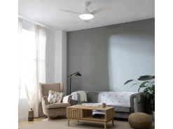 Ventilador de techo EnergySilence 4800 36W 3 aspas con mando a distancia blanco Ø120 cm
