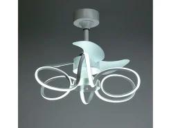 Ventilador de techo Karla Bel Air DC LED 65+65W blanco Ø60x53 cm