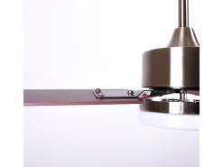 Ventilador de techo Kilim Shakespear 18W 3 aspas retráctiles madera Ø107 cm