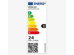 Ventilador de techo Solano 36W aspas ocultas mando a distancia blanco Ø48 cm