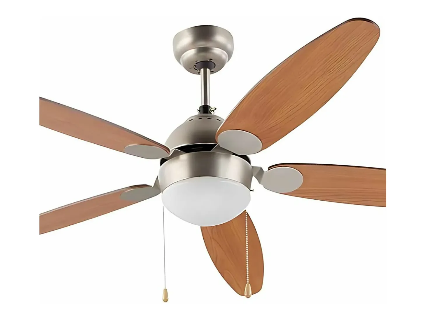 Ventilador de techo VT130 60W 5 aspas reversible natural Ø132 cm